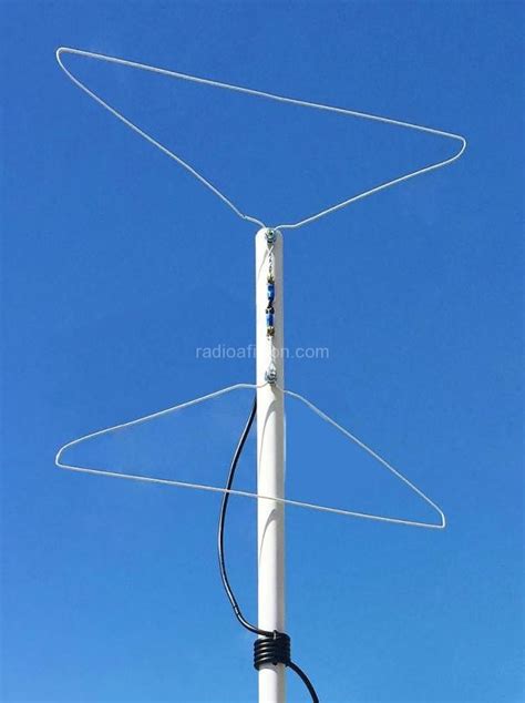 The quadrifilar helix <b>antenna</b> is now ready to use. . 2 meter coat hanger antenna